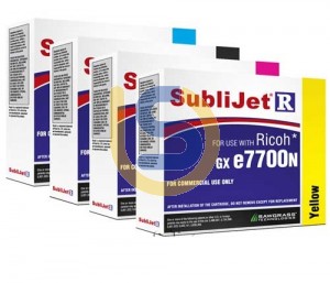 SUBLIJET-R Dye Sublimation Ink Cartridges For Ricoh Printer SG 7100DN High Capacity