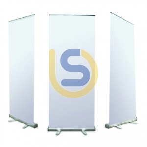 Single Sided Economy Pull Up Banner (Stand only) 750mm Wide