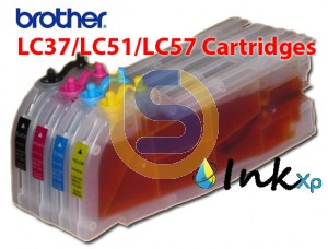 Large Refill Cartridges LC39/LC61 for Brother DCP J215 J315W J515W MFC J265W