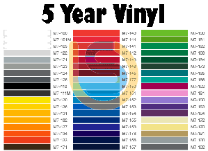 5 Year 1220mm High Performance Polymeric Vinyl