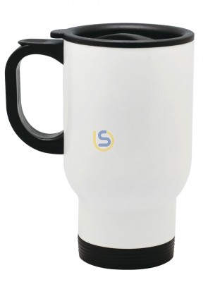 White Sublimation Travel mug