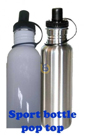 Stainless Steel Sport bottle for Dye Sublimation Printing with Pop Top